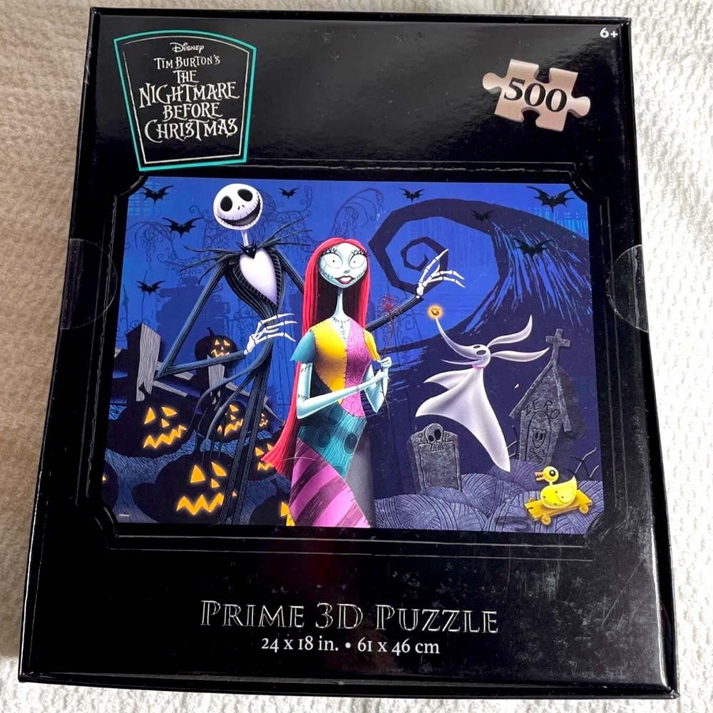 The Nightmare Before Christmas Prime 3D Puzzle 500 pcs